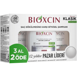 Shampo klasike Bioxcin për flokë të yndyrshëm 2+1