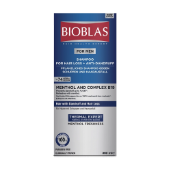 Bioblas Men Shampoo Menthol+Complex B19 360ml