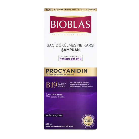 Bioblas Shampon Procyanidin Kundër Yndyrës 360ml