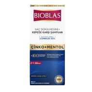 Bioblas Shampon Kundër Zbokthit Zinc+Menthol 360ml